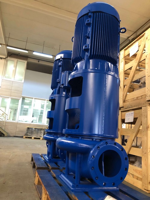 Vertical Long-Coupled inline Pumps